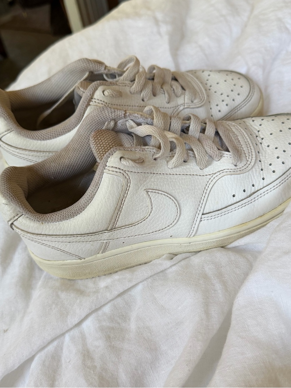 Nike Low-Top Leather Sneakers